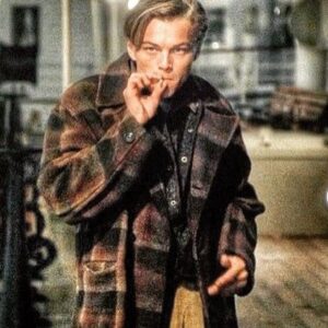 Titanic Jack Dawson Plaid Coat