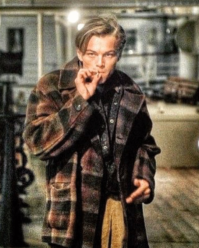 Titanic Jack Dawson Plaid Coat