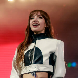 Blackpink Lisa Coachella Cropped Leather Jacket