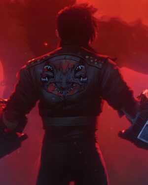 Arcane Vi Pit Fighter Cosplay Jacket S02