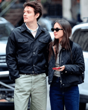 Louis Partridge Black Jacket