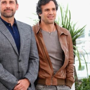 Mark Ruffalo Brown Leather Jacket