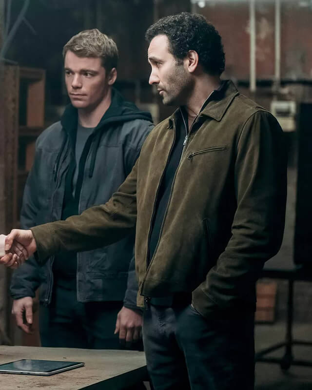 Sami Saidi The Night Agent Suede Jacket S02