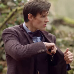 Matt Smith Dr. Who S07 Purple Coat
