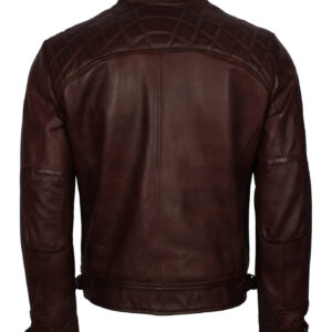 Dark Brown Motorcycle Leather Jacket