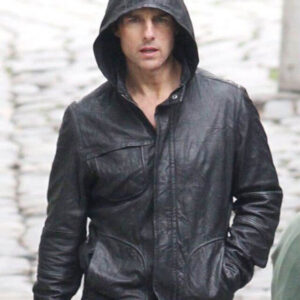 MI Ghost Protocol Tom Cruise Leather Jacket