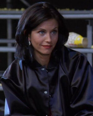 Friends S03 Monica Oversized Leather Jacket