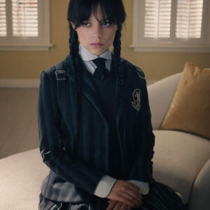 Wednesday Nevermore Academy Uniform Coat