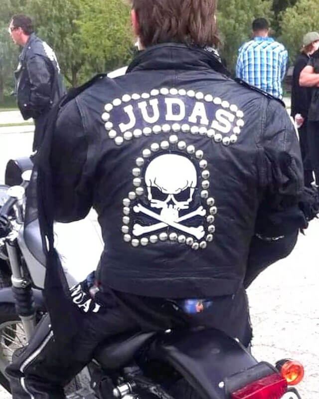 Norman Reedus Judas Biker Leather Jacket