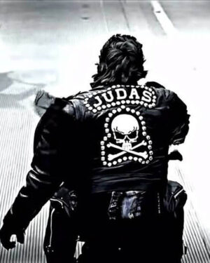 Norman Reedus Judas Biker Leather Jacket