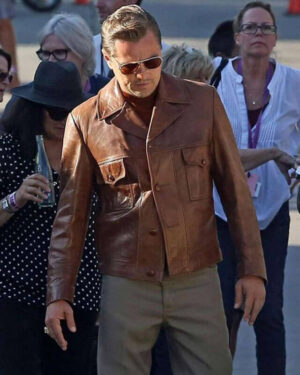 Once Upon a Time in Hollywood Leonardo DiCaprio Leather Jacket