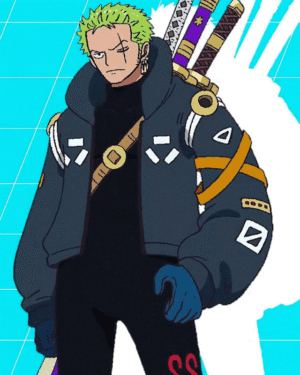 One Piece Zoro Egghead Leather Jacket