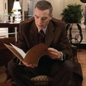 Cillian Murphy Oppenheimer Brown Coat