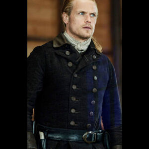 Outlander S07 Jamie Fraser Black Coat