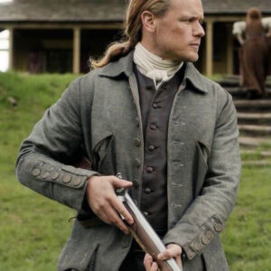 Outlander S07 Jamie Fraser Gray Coat