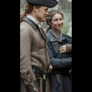 Outlander Jamie Fraser Brown Coat
