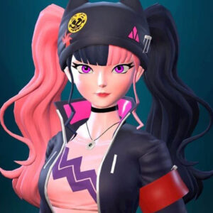 Palworld Zoe Cropped Leather Jacket