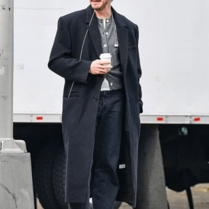 Paul Mescal Black Long Coat