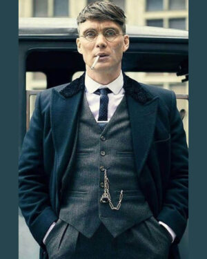 Peaky Blinders Tommy Shelby Blue Coat