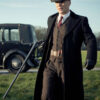 Peaky Blinders Tommy Shelby Black Trench Coat