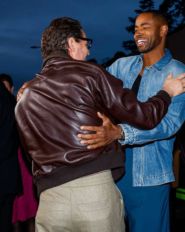 Pedro Pascal Dark Brown Leather Jacket