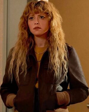 Poker Face Charlie Cale Brown Leather Jacket