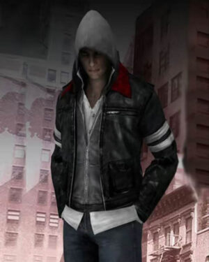 Prototype 2 Alex Mercer Black Leather Jacket