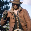 RDR 2 Arthur Morgan Brown Denim Jacket