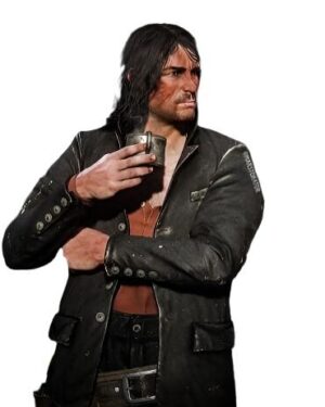 Red Dead Redemption 2 John Marston Black Coat