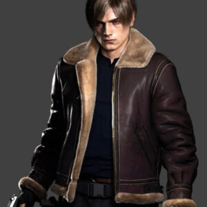 RE4 Remake Leon Kennedy Leather Jacket