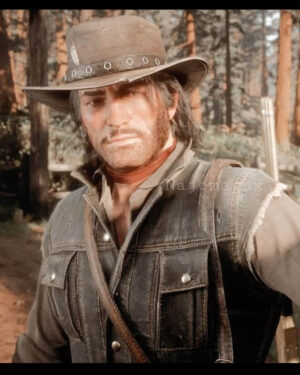John Marston Dark Brown Vest RDR 2