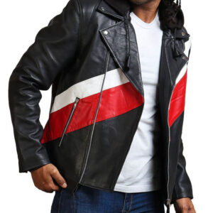 13 Reasons Why Zach Dempsey Striped Hooded Jacket