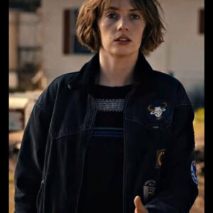 Stranger Things Robin Buckley Black Jacket S04