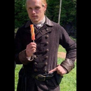 Outlander S07 Jamie Fraser Black Coat
