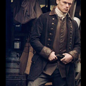 Outlander S07 Jamie Fraser Black Coat