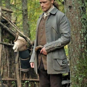 Outlander S07 Jamie Fraser Gray Coat