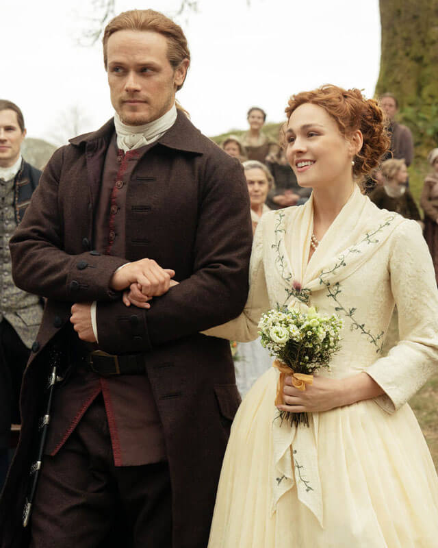 Outlander Jamie Fraser Brown Coat