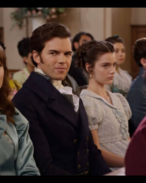 Colin Dark Blue Tailcoat Bridgerton S03