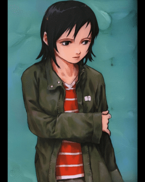 Serial Experiments Lain Alice Mizuki Leather Jacket