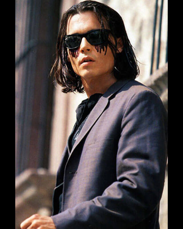 Johnny Depp Black Coat