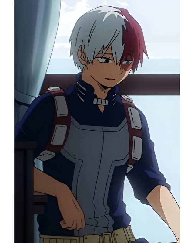 MHA Shoto Todoroki Leather Jacket