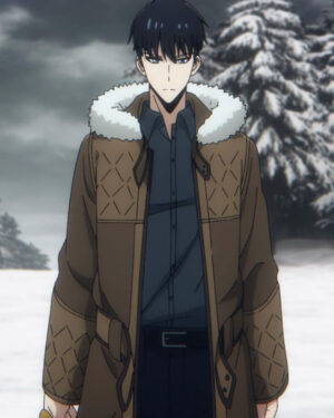Solo Leveling ReAwakening Sung Jin-woo Brown Leather Coat