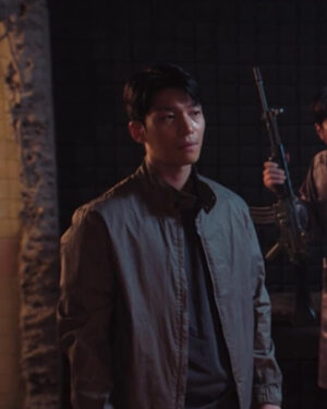 Squid Game Detective Wi Ha-joon Brown Jacket S02