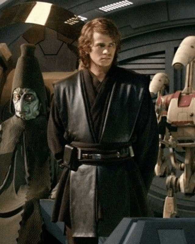 Star Wars Attack of the Clones Anakin Skywalker Leather Vest