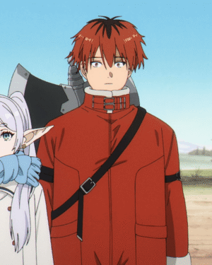 Frieren Beyond Journey's End Stark Red Jacket