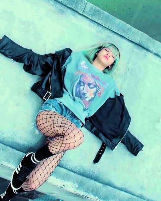 Blackpink Stay Lisa Biker Leather Jacket