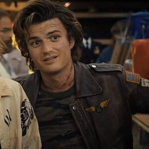 Steve Harrington Stranger Things S04 Leather Jacket