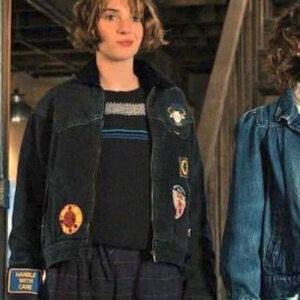 Stranger Things Robin Buckley Black Jacket S04