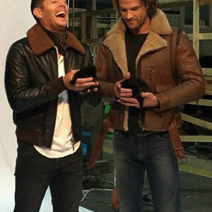 Supernatural Dean Winchester Shearling Bomber Jacket
