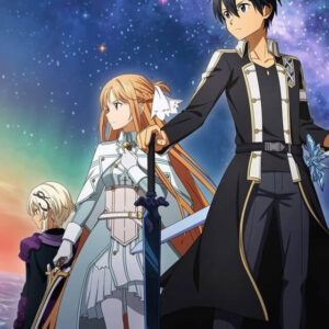 Sword Art Online Kirito Long Leather Coat S03